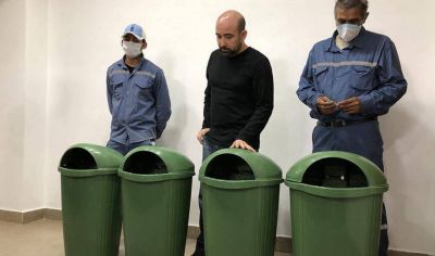 Avisan que se instalar�n cestos de basura en el microcentro bande�o