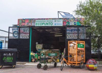 Contin�a en Berazategui el programa municipal de reciclado