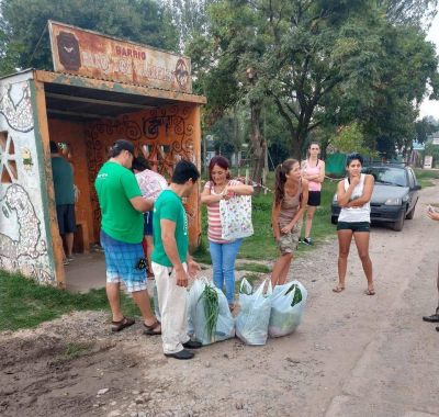 Venta de verdura con responsabilidad social