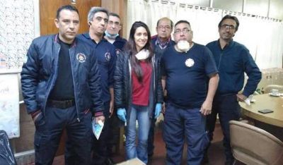 La Senadora Agustina Propato destac� el esfuerzo que realizan las instituciones de Z�rate y Lima en el marco de la emergencia sanitaria