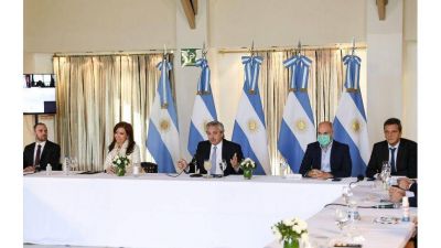 Fern�ndez sum� el respaldo un�nime de los gobernadores al anunciar su propuesta de canje