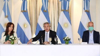 Con Cristina y los gobernadores, Alberto tuvo la foto que buscaba