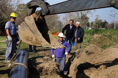 Acueducto Norte: la obra que promet�a llevar agua a 100 mil platenses se rompi� 40 veces en un a�o