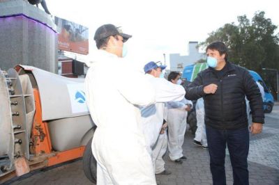 Un aplauso del intendente Gaido para los recolectores de residuos