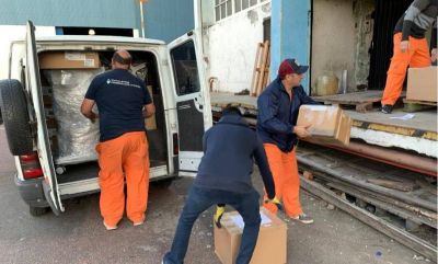 Gremio de Seguridad don� insumos y equipos para luchar contra el Coronavirus
