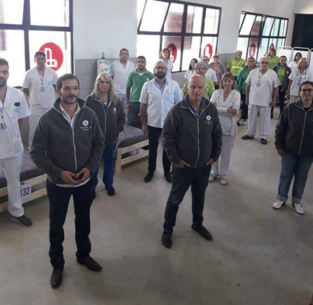 Lan�s: 40 nuevos trabajadores se sumaron al equipo de Salud para enfrenar la pandemia