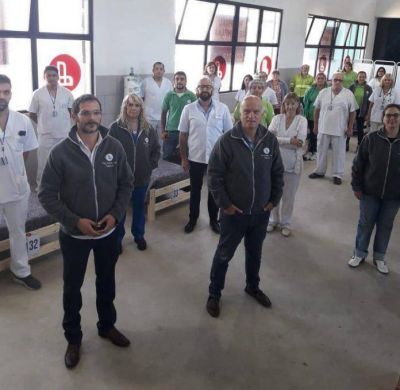 Lan�s: 40 nuevos trabajadores se sumaron al equipo de Salud para enfrenar la pandemia