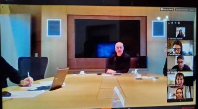 En una semana dif�cil, Horacio Rodr�guez Larreta explic� a diputados y senadores del PRO su delicado equilibrio frente a la Casa Rosada