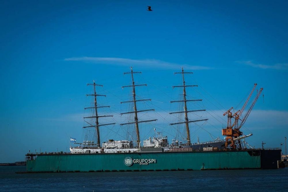 La Fragata Libertad marca la reactivacin de la Industria Naval