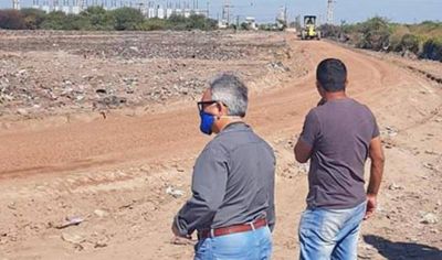 En A�atuya realizan mejoras en terrenos que fueron destinados al reciclaje de residuos
