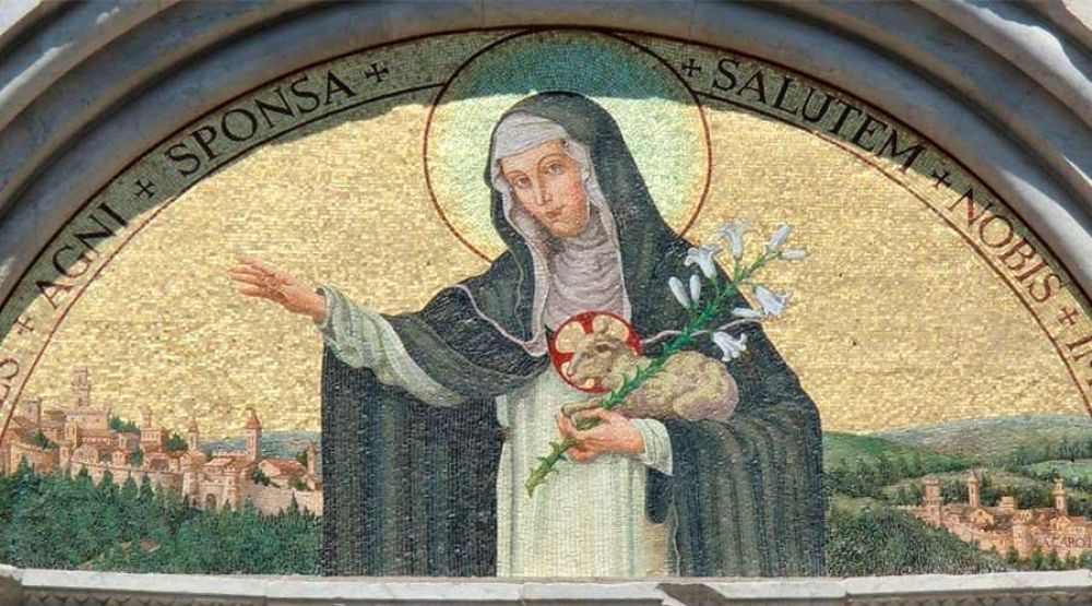 Hoy se conmemora a Santa In�s de Montelpuciano, m�stica dominica