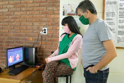 Hurlingham | Se instal� una c�mara que detecta la temperatura corporal en el Hospital Municipal