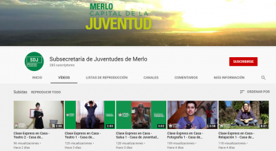 Cursos online poara los j�venes de Merlo