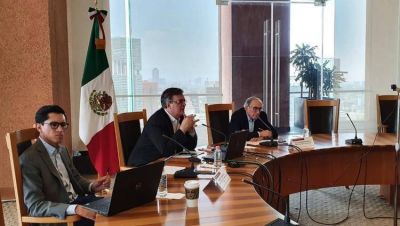 Funcionarios mexicanos se reunieron con biofarmac�utica de EEUU para evaluar posible vacuna contra COVID-19