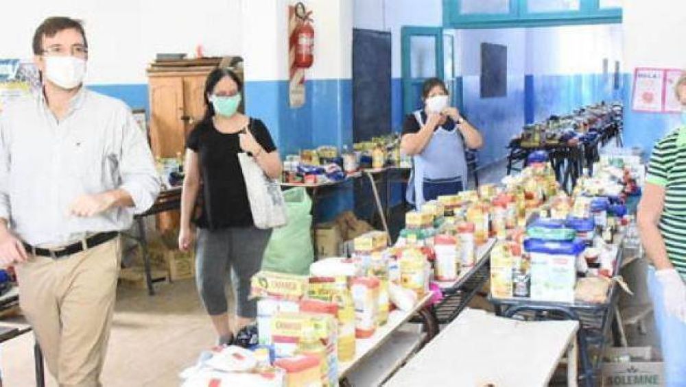 El Municipio asiste con alimentos a ms de 45 mil familias