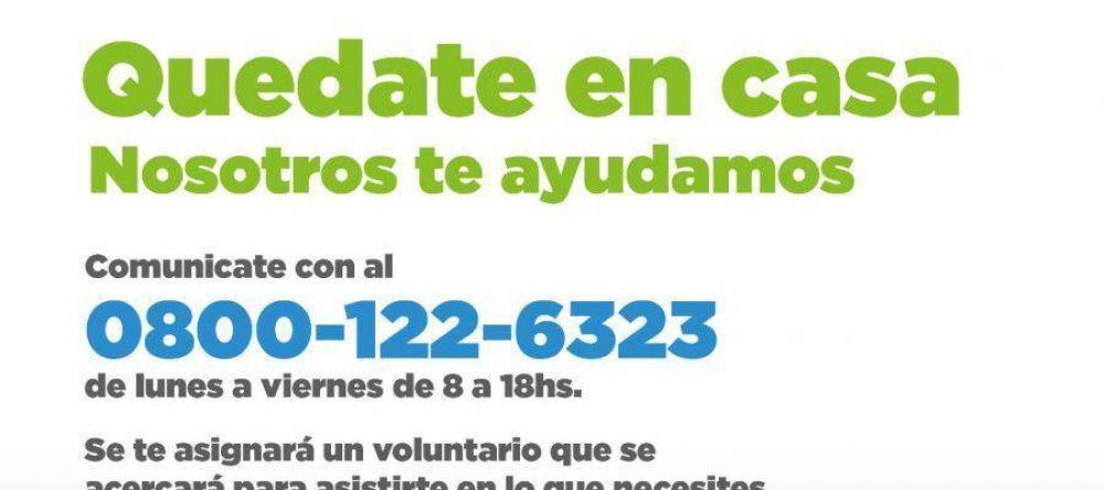 El programa de Voluntariado llega a miles de adultos mayores de Avellaneda