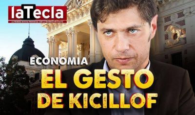 Deuda: El gesto de Kicillof