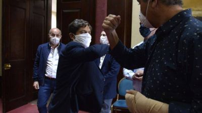 Se endurece la negociaci�n de Kicillof con los intendentes por los fondos