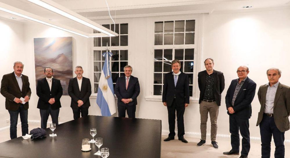 El presidente recibi en Olivos a las autoridades de ACIERA que integran el programa #SeamosUno