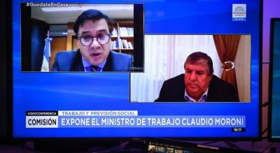 Moroni habilita el sistema de conciliaci�n laboral pero por videollamada