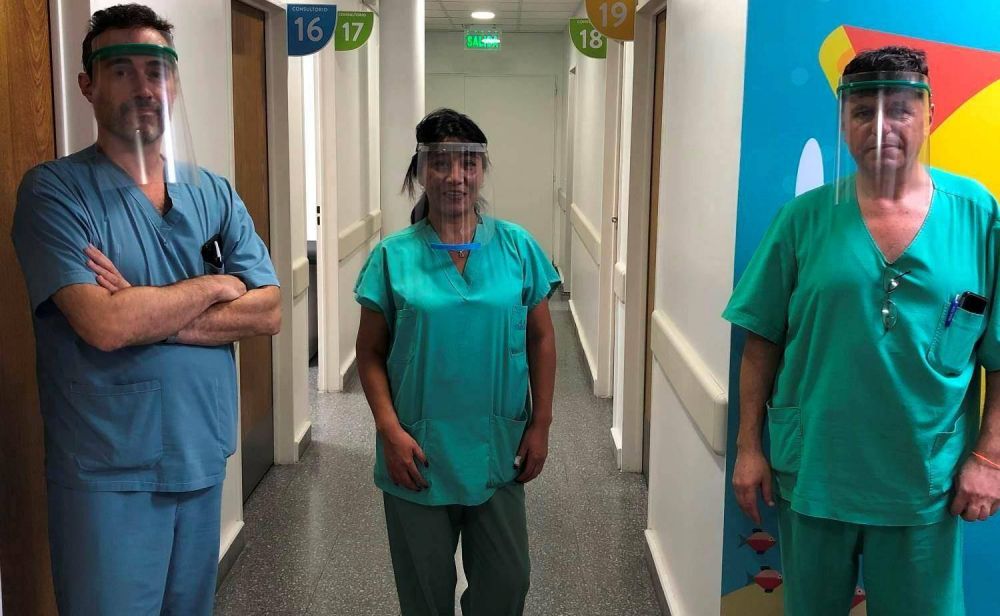 Ya se entregaron m�s de 1400 mascarillas a los trabajadores de la salud