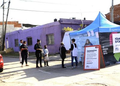 SAN MART�N: El Municipio sigue brindando contenci�n en los barrios