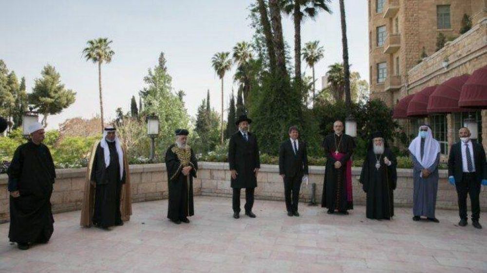 Israel: l�deres interreligiosos rezan juntos por la salvaci�n de la pandemia