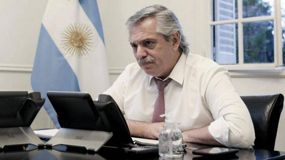 El Presidente mantiene una videoconferencia con los gobernadores en Olivos