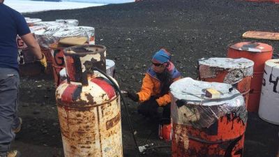 Medioambiente: �c�mo se realiza la recolecci�n de basura en la Ant�rtida?