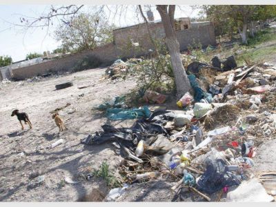 Tras los reiterados casos, Pocito multar� a quien tire basura en espacios p�blicos