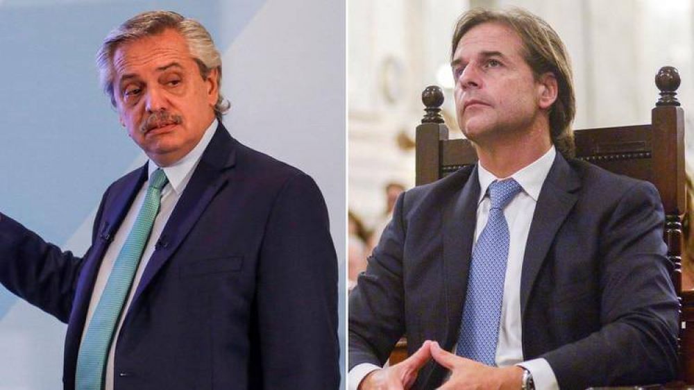 Alberto Fernndez habl con el presidente uruguayo para tratar de bajar la tensin en el Mercosur