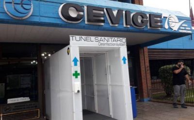 Cooperativa El�ctrica de Villa Gesell instala el primer t�nel sanitizador de la regi�n