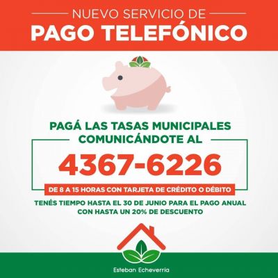 Extensi�n del plazo de pago de tasas municipales