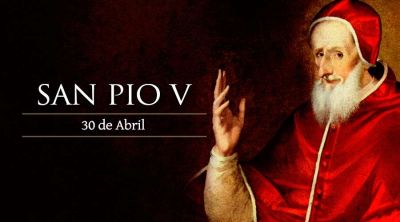 Hoy es la fiesta de San P�o V, el pastor que liber� a la Iglesia con auxilio de Mar�a