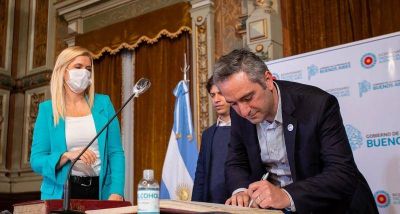 Asumi� Andr�s Larroque como ministro de Desarrollo de la Comunidad