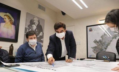 La Matanza | Espinoza recibi� a Arroy� para reforzar la asistencia alimentaria y la generaci�n de empleo post pandemia