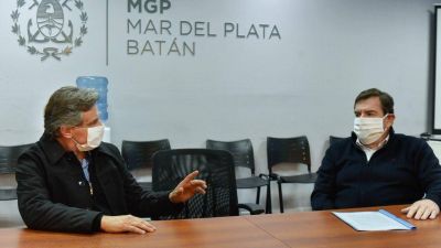 Montenegro recibi� a Gustavo Pulti en el COM