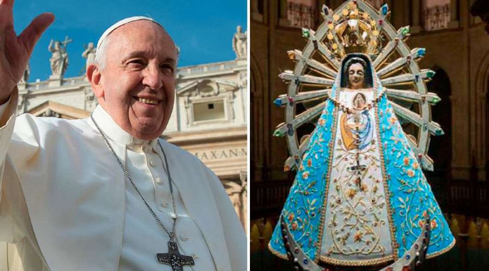 El Papa pide la intercesin de la Virgen de Lujn frente al coronavirus