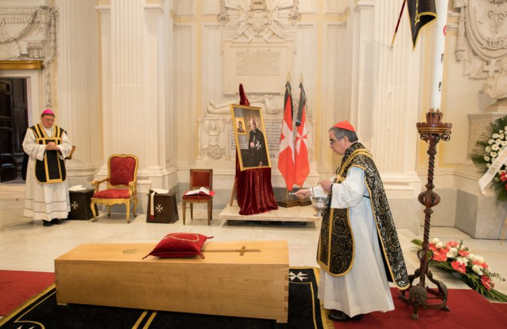Cuatro funerales para el Gran Maestre de la Orden de Malta