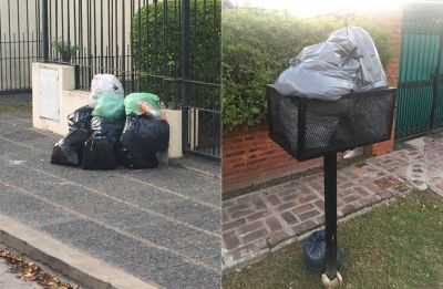 Reclamos por el servicio de recolecci�n de residuos