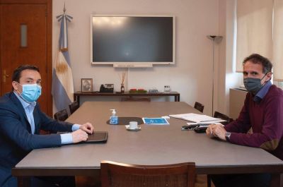 Watson repas� agenda con el ministro Katopodis