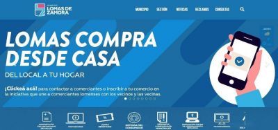 Lomas: lanzan un programa para fomentar la venta online en comercios de la zona