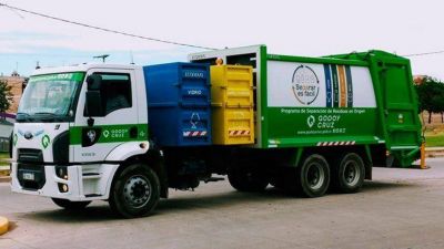 Arranca hoy en Godoy Cruz la recolección exclusiva de basura seca