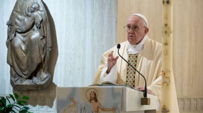 En los momentos malos, el Papa invita a dejarse consolar por el Se�or