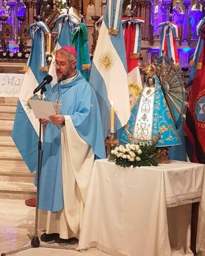 Coronavirus en la Argentina: la Iglesia rez� por la patria en Luj�n y pidi� por la unidad y la esperanza