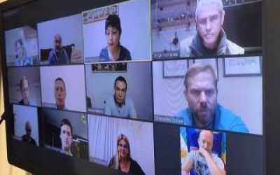 C�nclave de intendentes de la Tercera Secci�n para ratificar la continuidad de las medidas de cuarentena