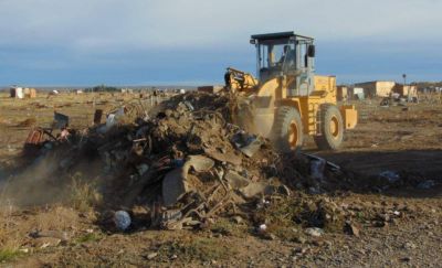 Trelew: Se retiraron m�s de 200 camiones de basura del barrio La Costanera