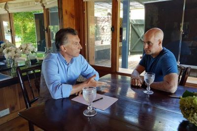 Rodr�guez Larreta trata de enfriar la interna y dice que habla 