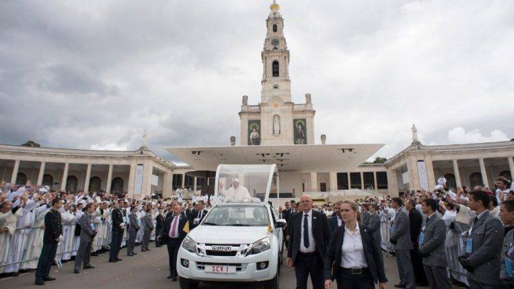 F�tima. El Papa: unidos a la Virgen, invocamos la paz y el fin de la pandemia