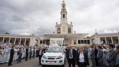 F�tima. El Papa: unidos a la Virgen, invocamos la paz y el fin de la pandemia